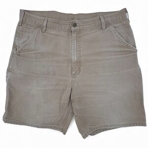 Carhartt Brn Utility Shorts Distressed 36
